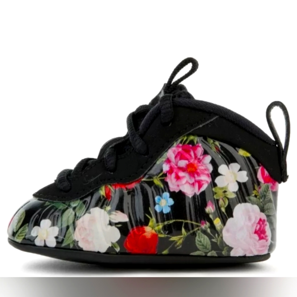 Nike LIL' Posite One PRM "Floral" (CB) Shoes AT8248-001 Size 1c NWOB